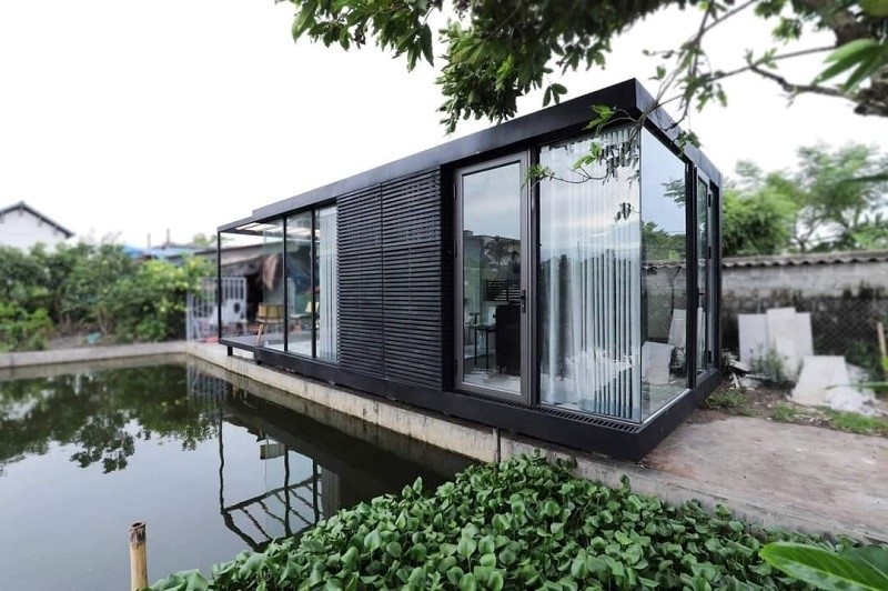 Mẫu nhà tiền chế nhỏ đẹp độc đáo được nhiều người ưa chuộng 2023