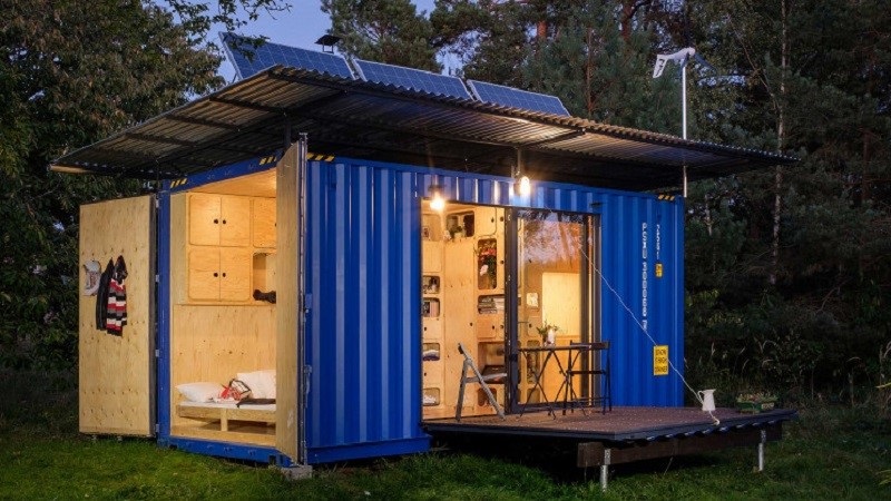 Mẫu nhà tiền chế nhỏ đẹp độc đáo được nhiều người ưa chuộng 2023