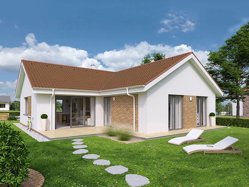 Gợi ý các mẫu nhà cấp 4 đẹp giá rẻ 300 triệu, hiện đại