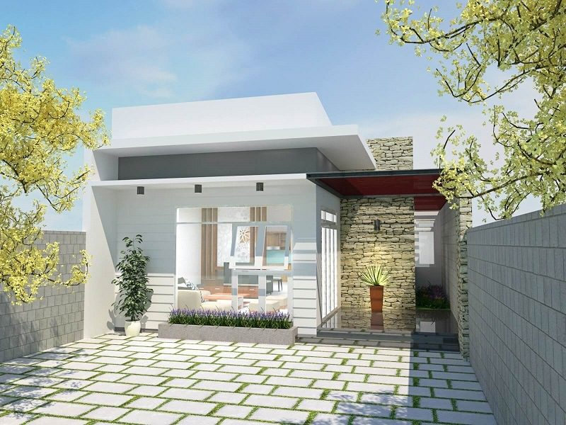 Gợi ý các mẫu nhà cấp 4 đẹp giá rẻ 300 triệu, hiện đại